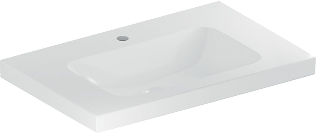 Geberit iCon umyvadlo 75x48 cm obdélníkový nábytkový bílá 501.839.00.6