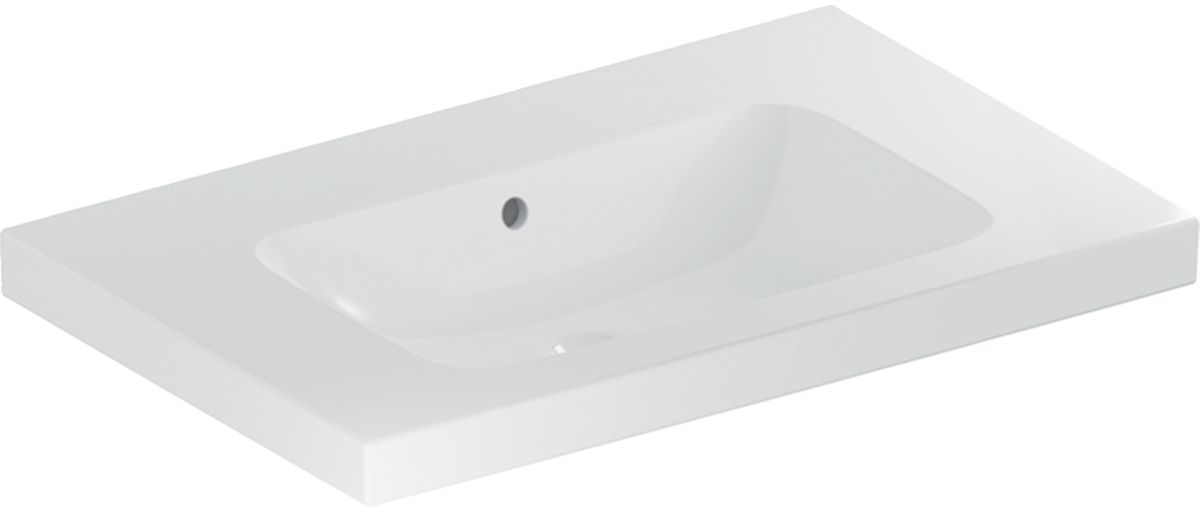 Geberit iCon umyvadlo 75x48 cm obdélníkový nábytkový bílá 501.839.00.4