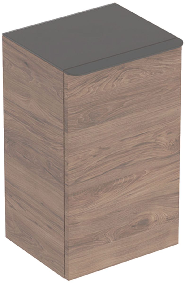 Geberit Smyle Square skříňka 36x32.6x60 cm boční závěsná ořechová 500.359.JR.1