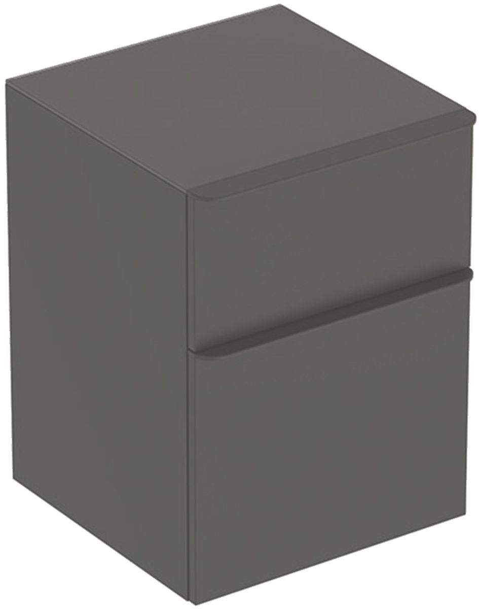 Geberit Smyle Square skříňka 45x47x60 cm boční závěsná černá 500.357.JK.1