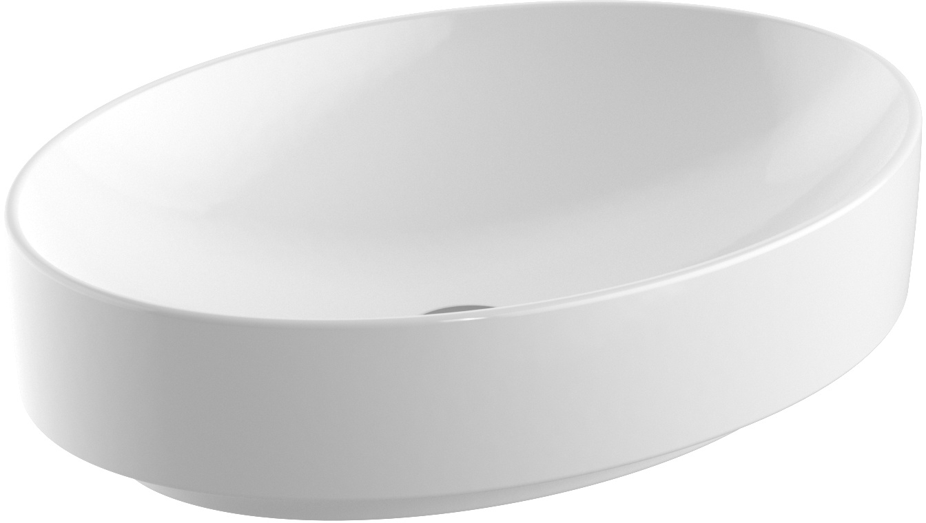 Geberit Variform umyvadlo 55x40 cm oválné na pult bílá 500.771.00.2