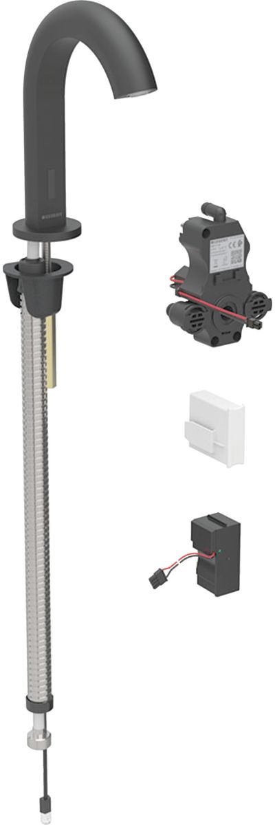 Geberit Piave umyvadlová baterie stojící elektronická černá 116.181.14.1