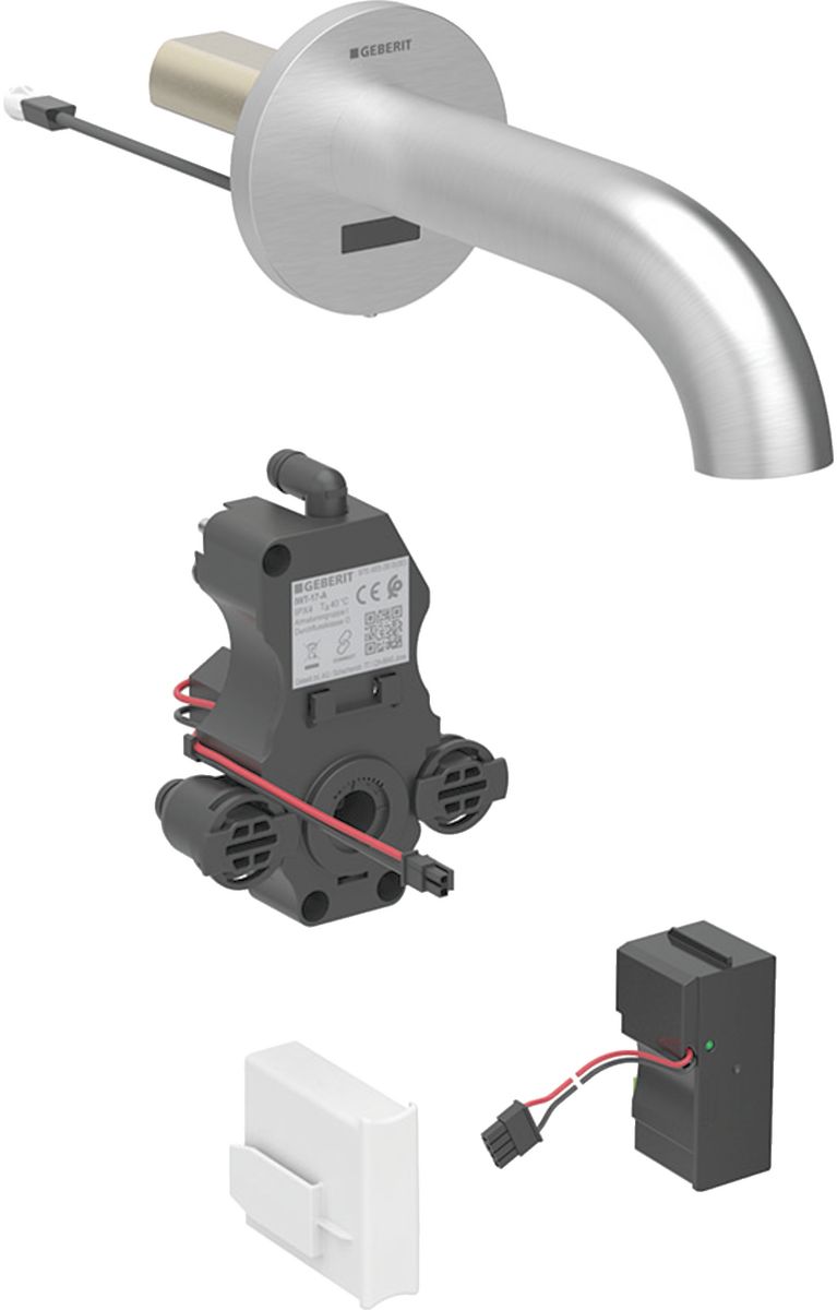 Geberit Piave umyvadlová baterie pod omítku elektronická ocel 116.261.SN.1