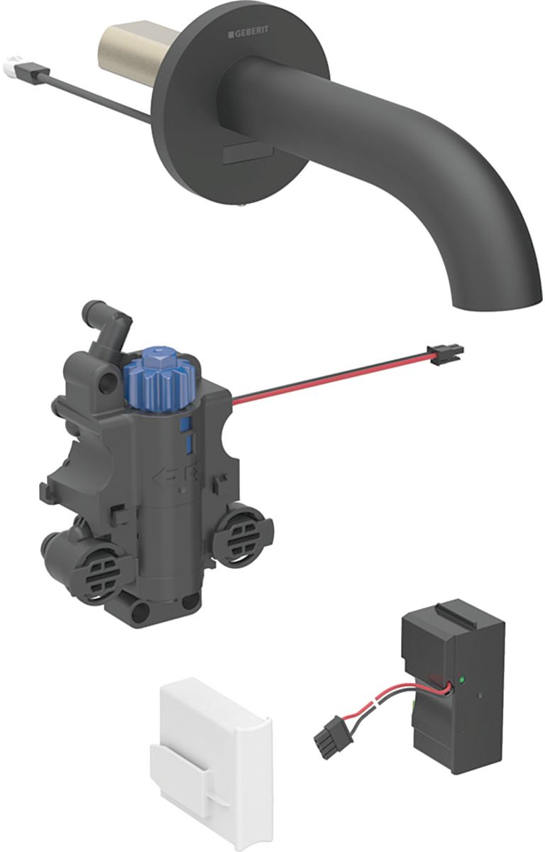 Geberit Piave umyvadlová baterie pod omítku s termostatem černá 116.267.14.1