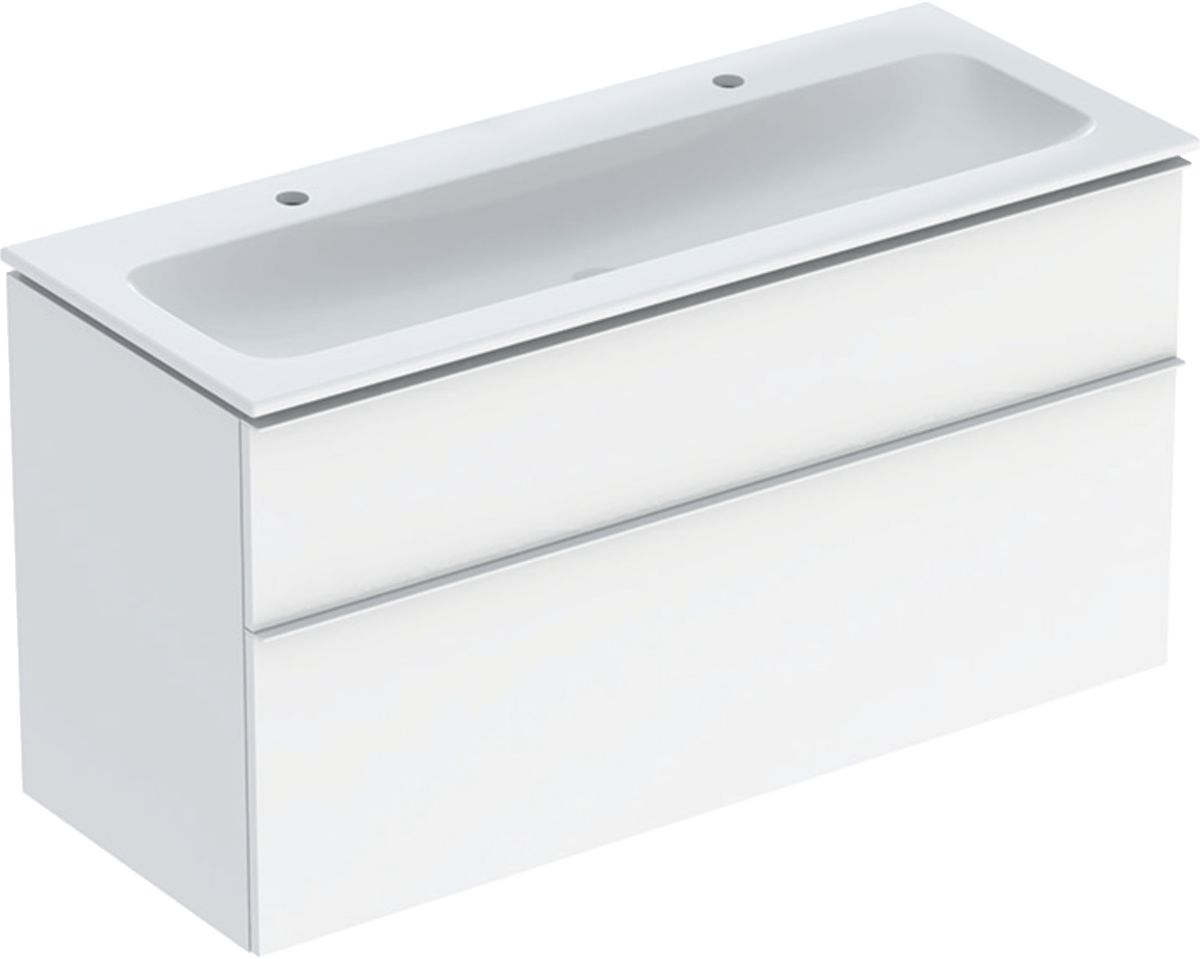 Geberit iCon umyvadla se skříňkou 120 cm bílá 502.334.01.2