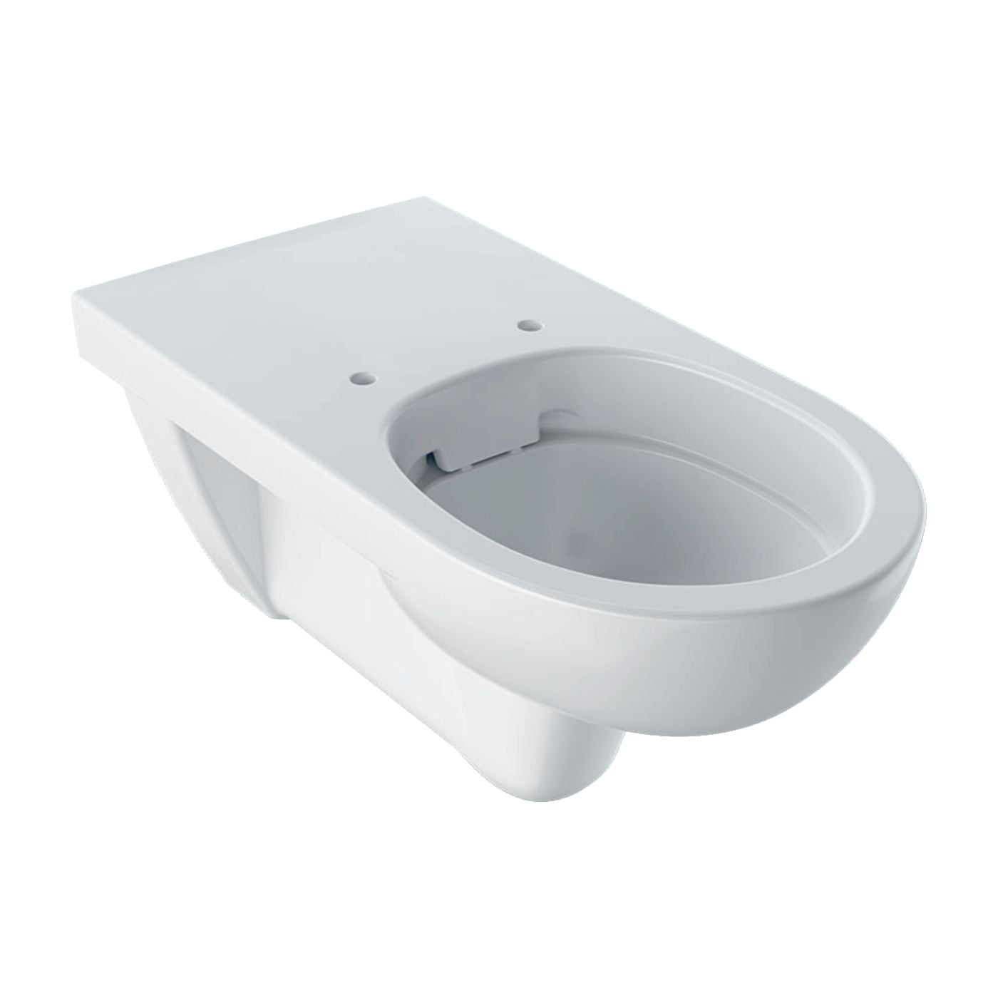 Geberit Selnova Comfort záchodová mísa závěsná bez splachovacího kruhu pro osoby se zdravotním postižením bílá lesk 501.046.00.7