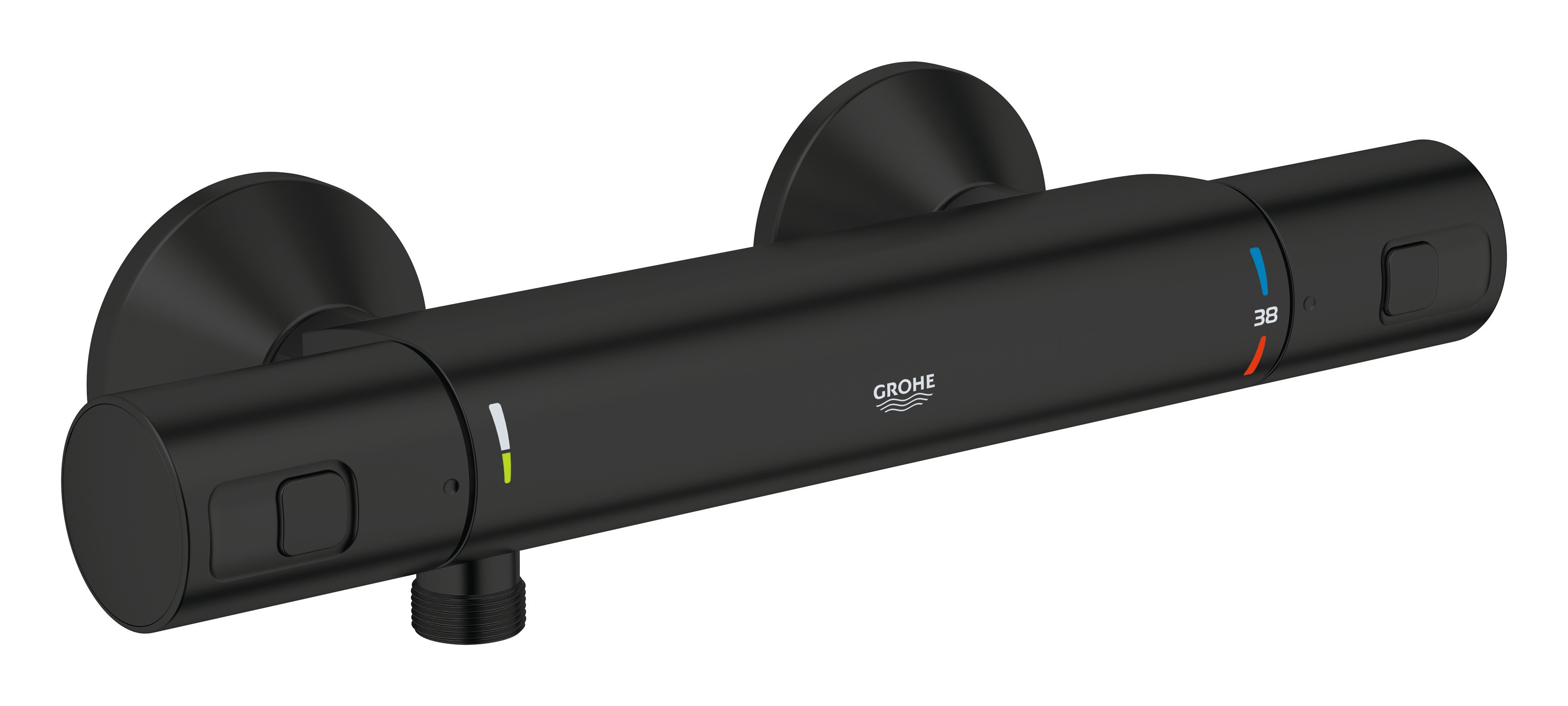 Grohe Precision sprchová baterie nastěnná s termostatem černá 345942430