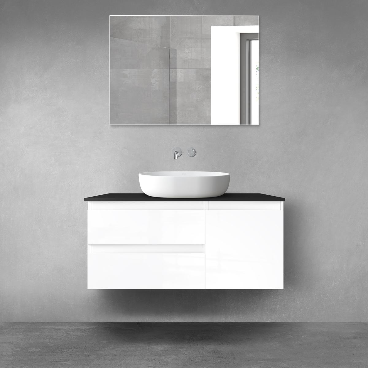 Sada skříňka Oltens Vernal 60002000, skříňka Oltens Vernal 60018000, 63006300