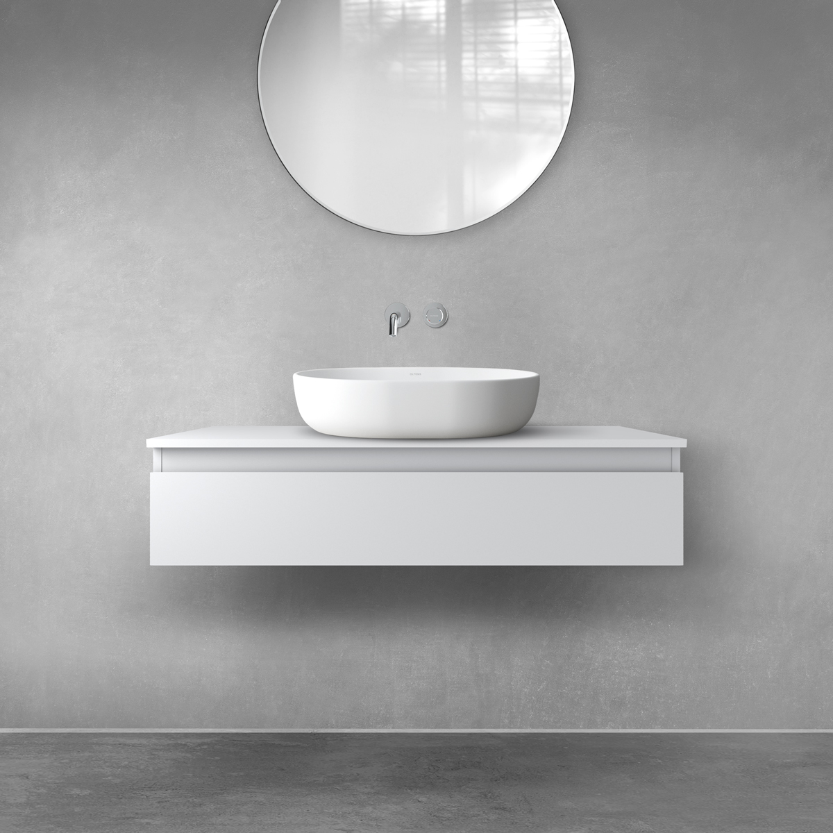 Sada skříňka Oltens Vernal 60011700, deska na skříňku Oltens Vernal 63006700