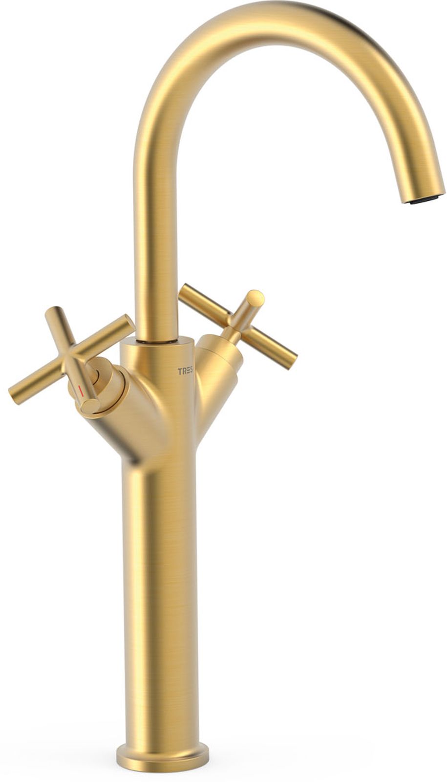 Tres Mont Blanc umyvadlová baterie stojící zlatá 28380301OM