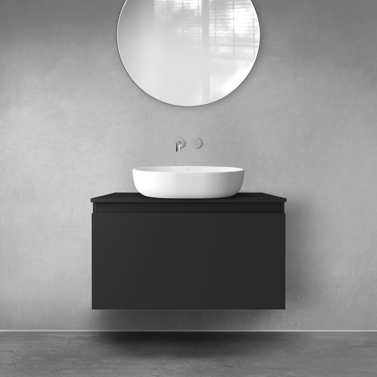 Sada skříňka Oltens Vernal 60014300, deska na skříňku Oltens Vernal 63005300