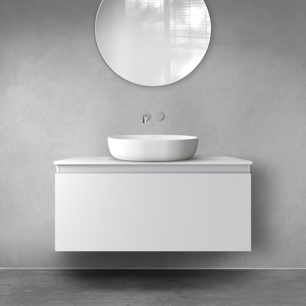 Sada skříňka Oltens Vernal 60015700, deska na skříňku Oltens Vernal 63006700