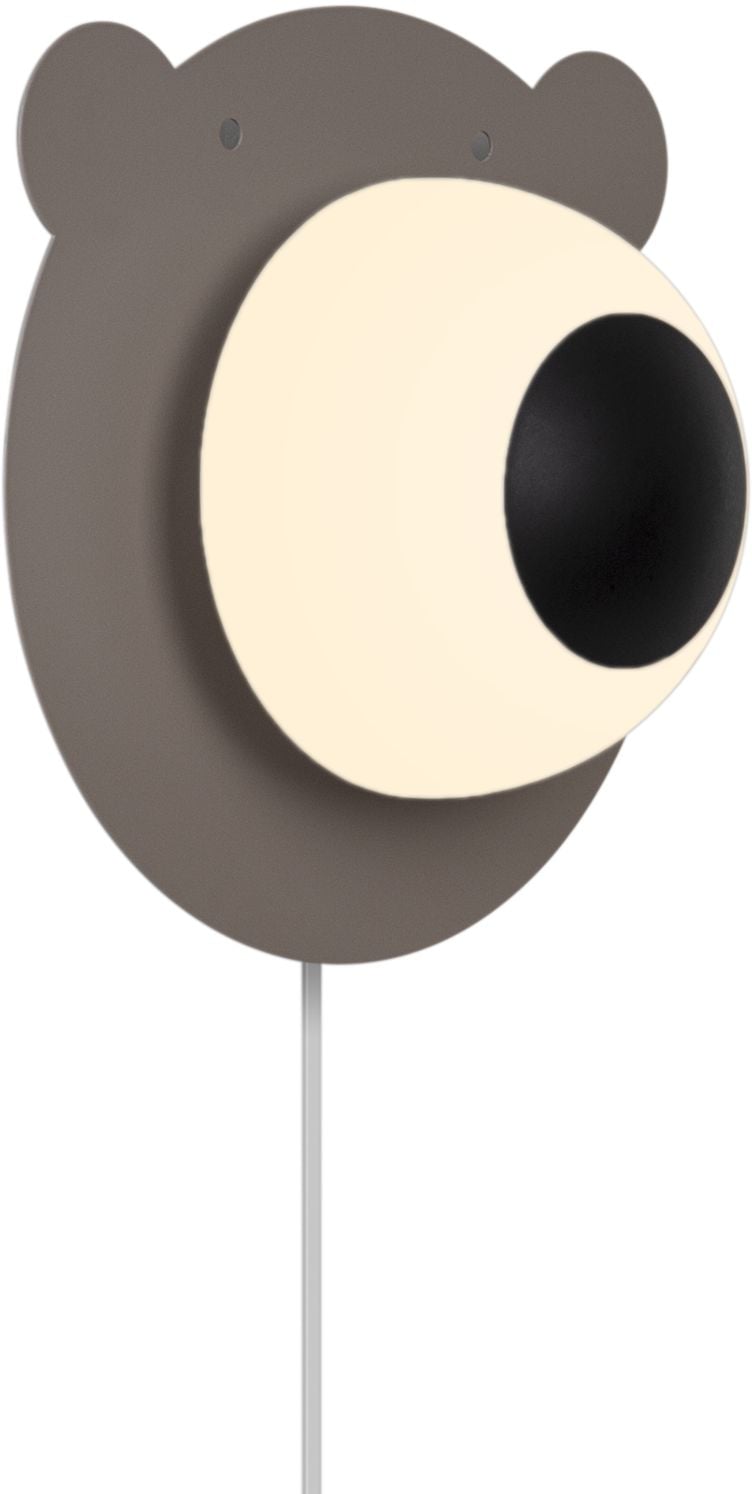 Nordlux Bruna Bear nástěnné svítidlo 1x25 W bílá-hnědá 2312951018