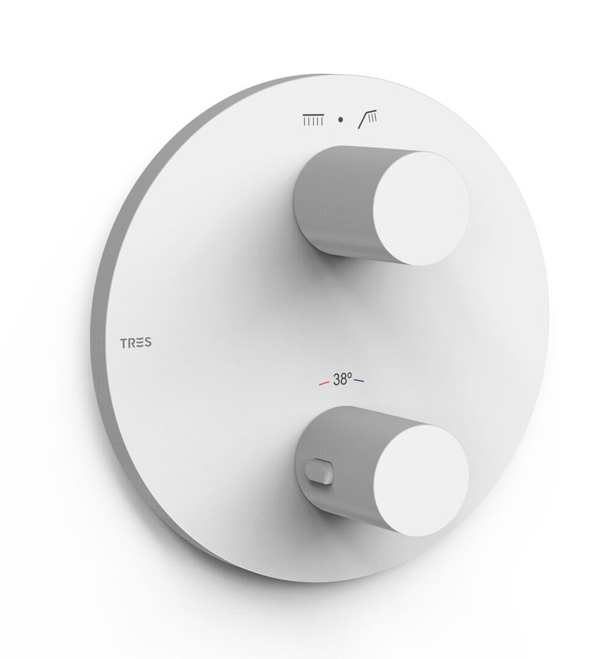 Tres Therm-Box vanová baterie pod omítku s termostatem bílá 26225001BM