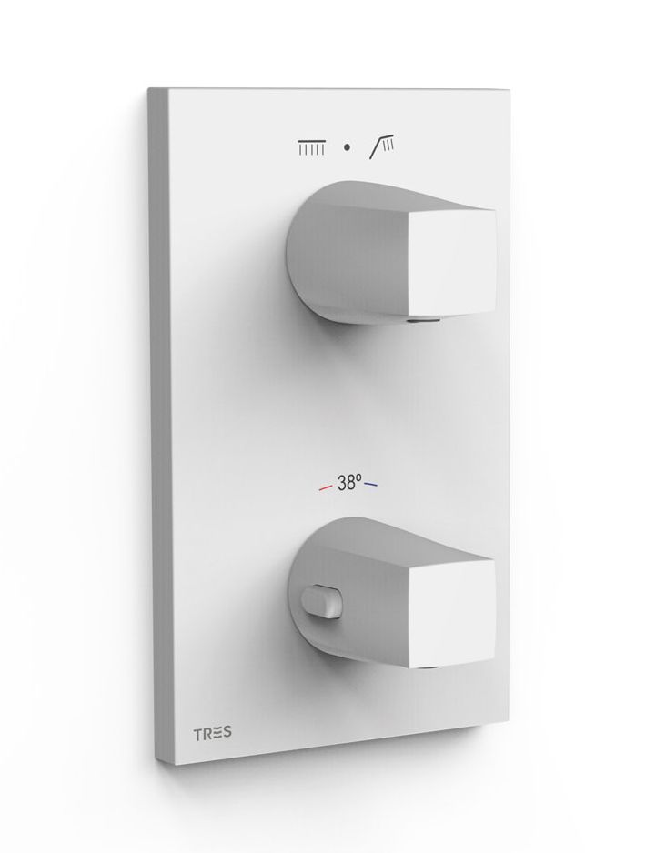 Tres Therm-Box vanová baterie pod omítku s termostatem bílá 21125001BM
