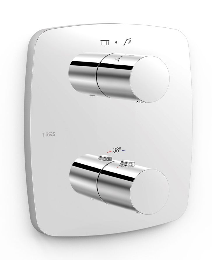 Tres Therm-Box vanová baterie pod omítku s termostatem chrom 21725001