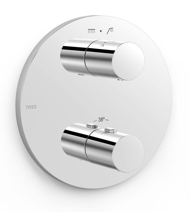 Tres Therm-Box vanová baterie pod omítku s termostatem chrom 20425001