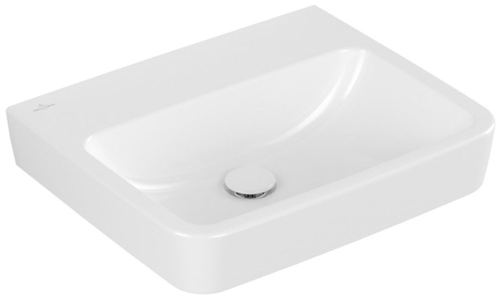 Villeroy & Boch O.Novo umyvadlo 55x46 cm obdélníkový klasický bílá 4A415801