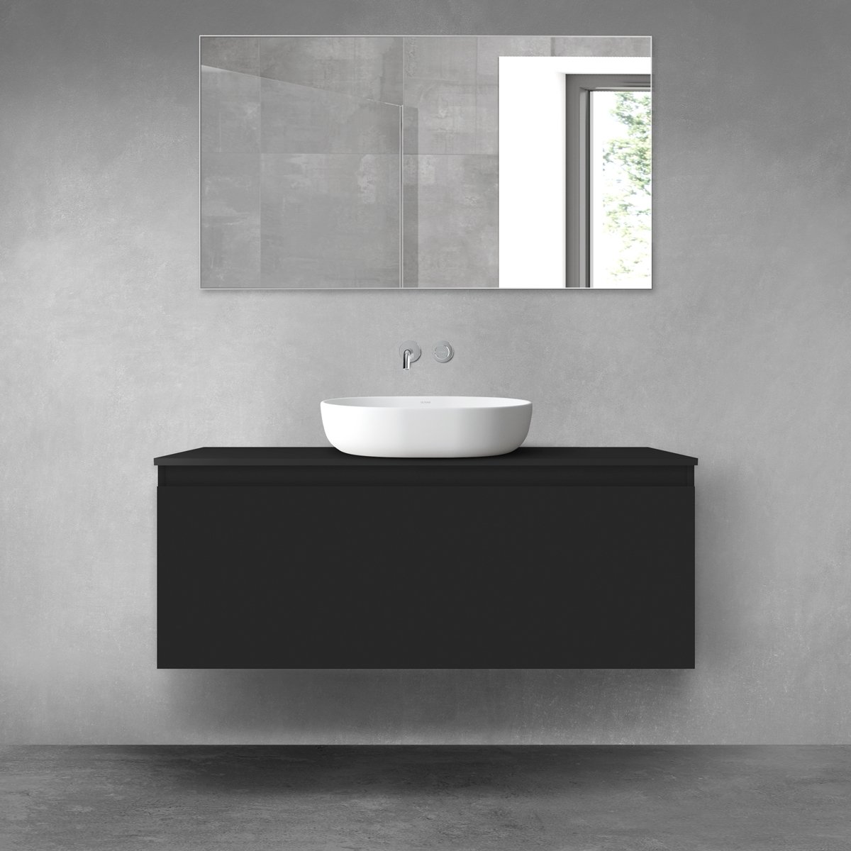 Sada skříňka Oltens Vernal 60016300, deska na skříňku Oltens Vernal 63007300