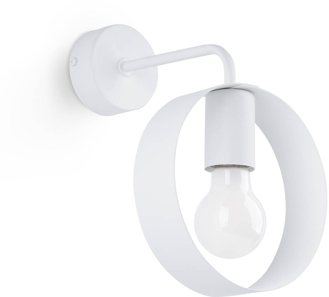 Sollux Lighting Titran nástěnné svítidlo 1x60 W bílá SL.1134