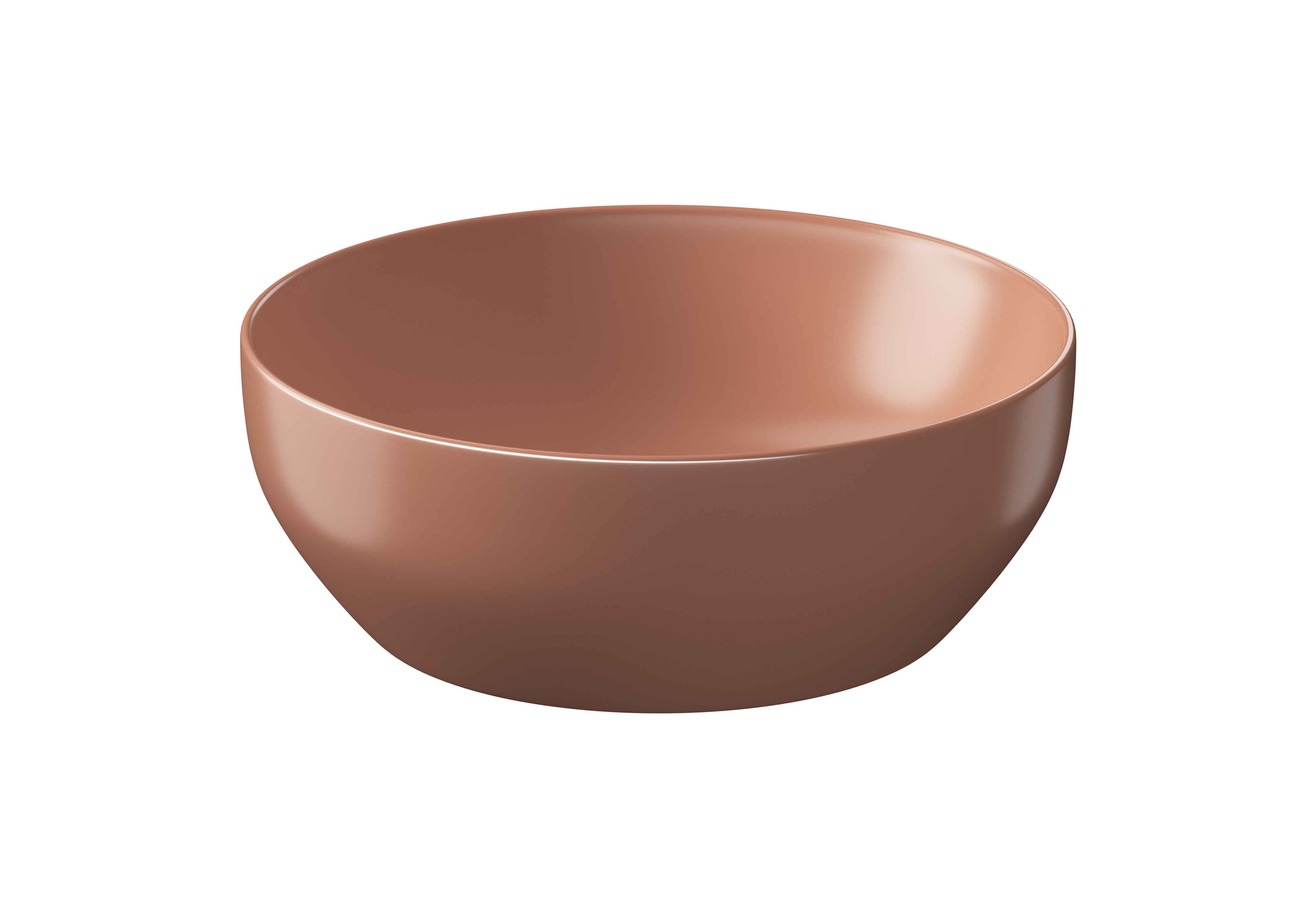 Cersanit Larga umyvadlo 40x40 cm kolo na pult K677-048