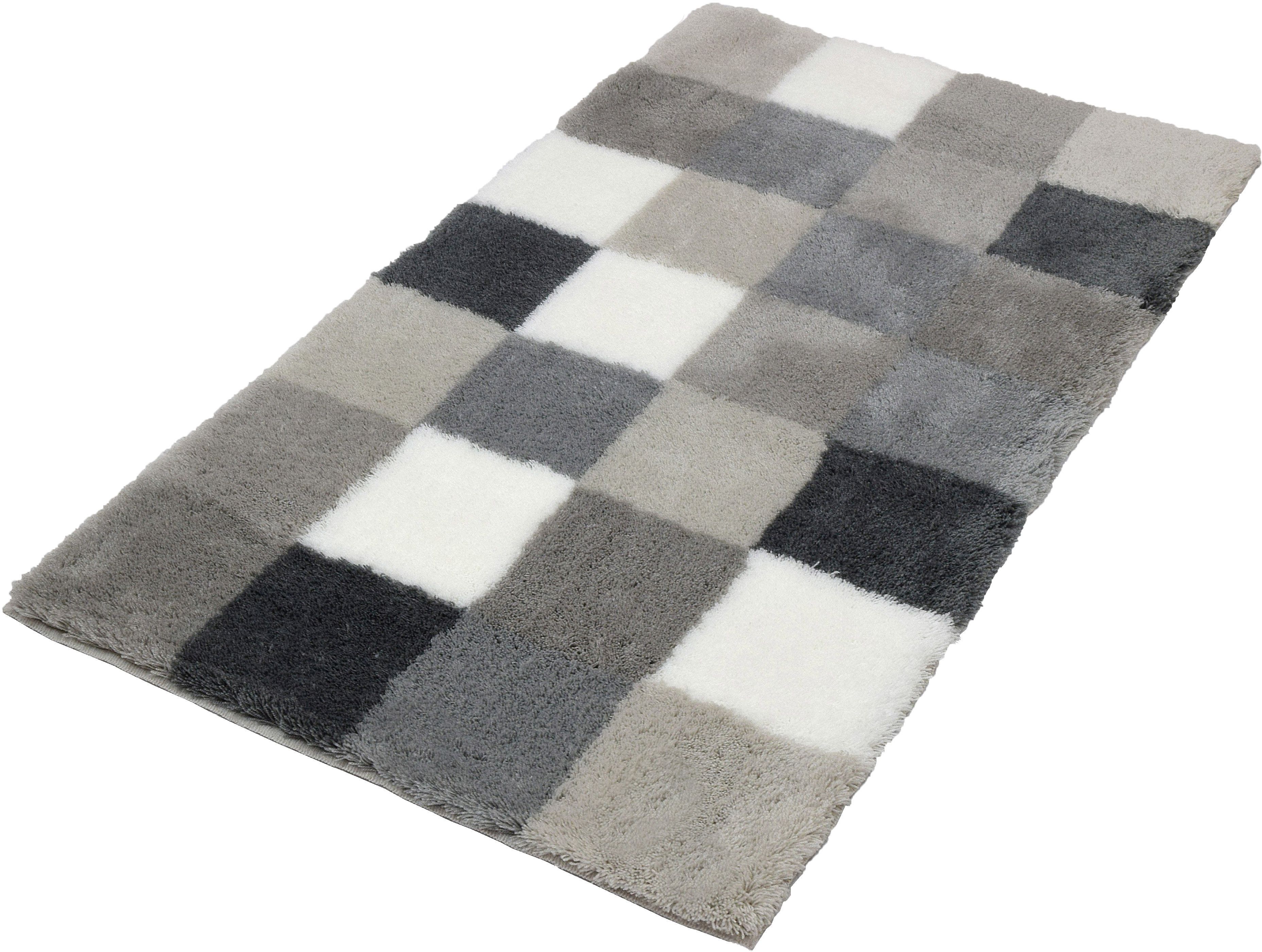 Kleine Wolke Caro koupelnová podložka 120x70 cm obdélníkový šedá 5426179225