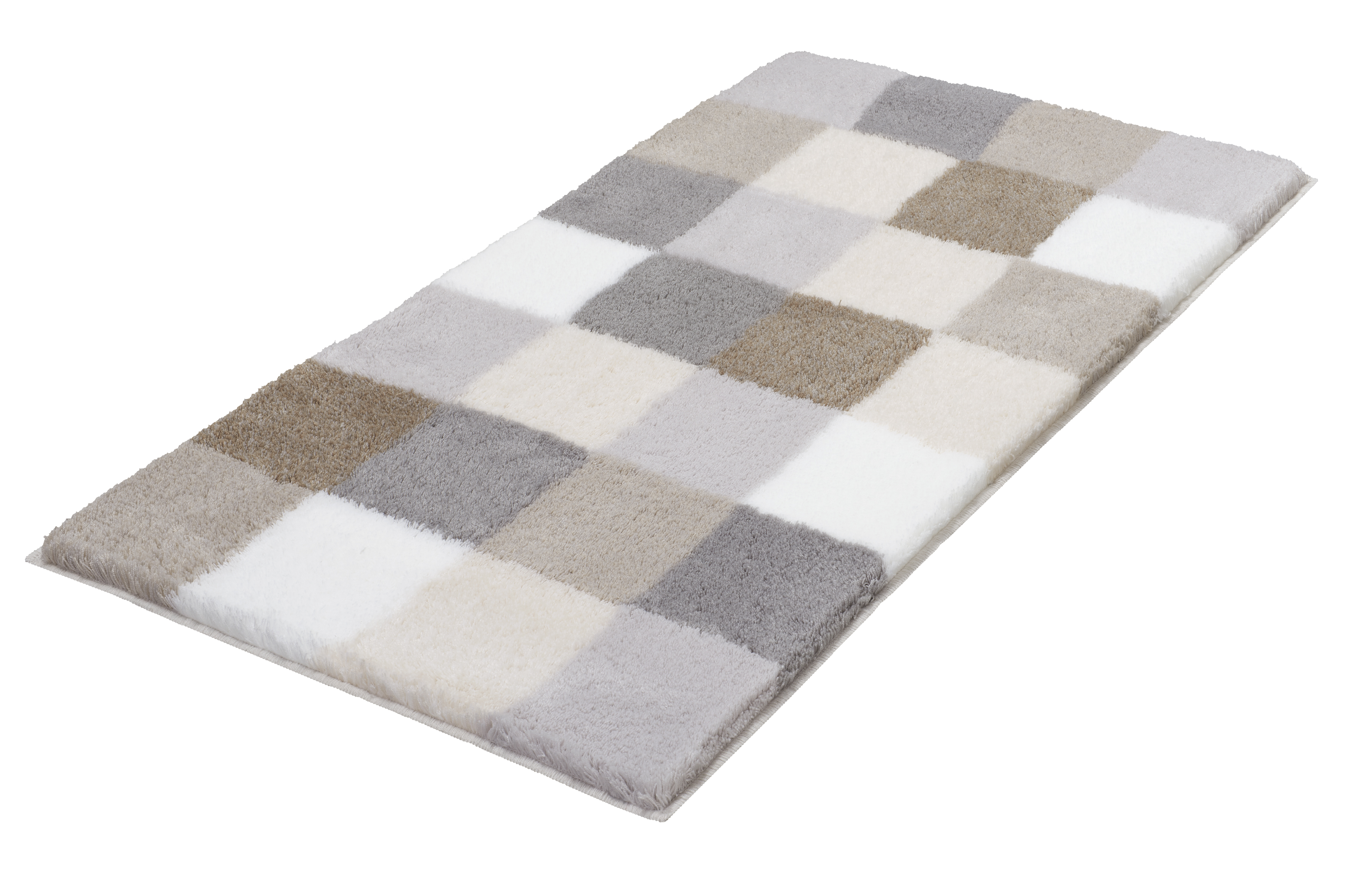 Kleine Wolke Caro koupelnová podložka 105x60 cm obdélníkový šedá-béžová 5426287382