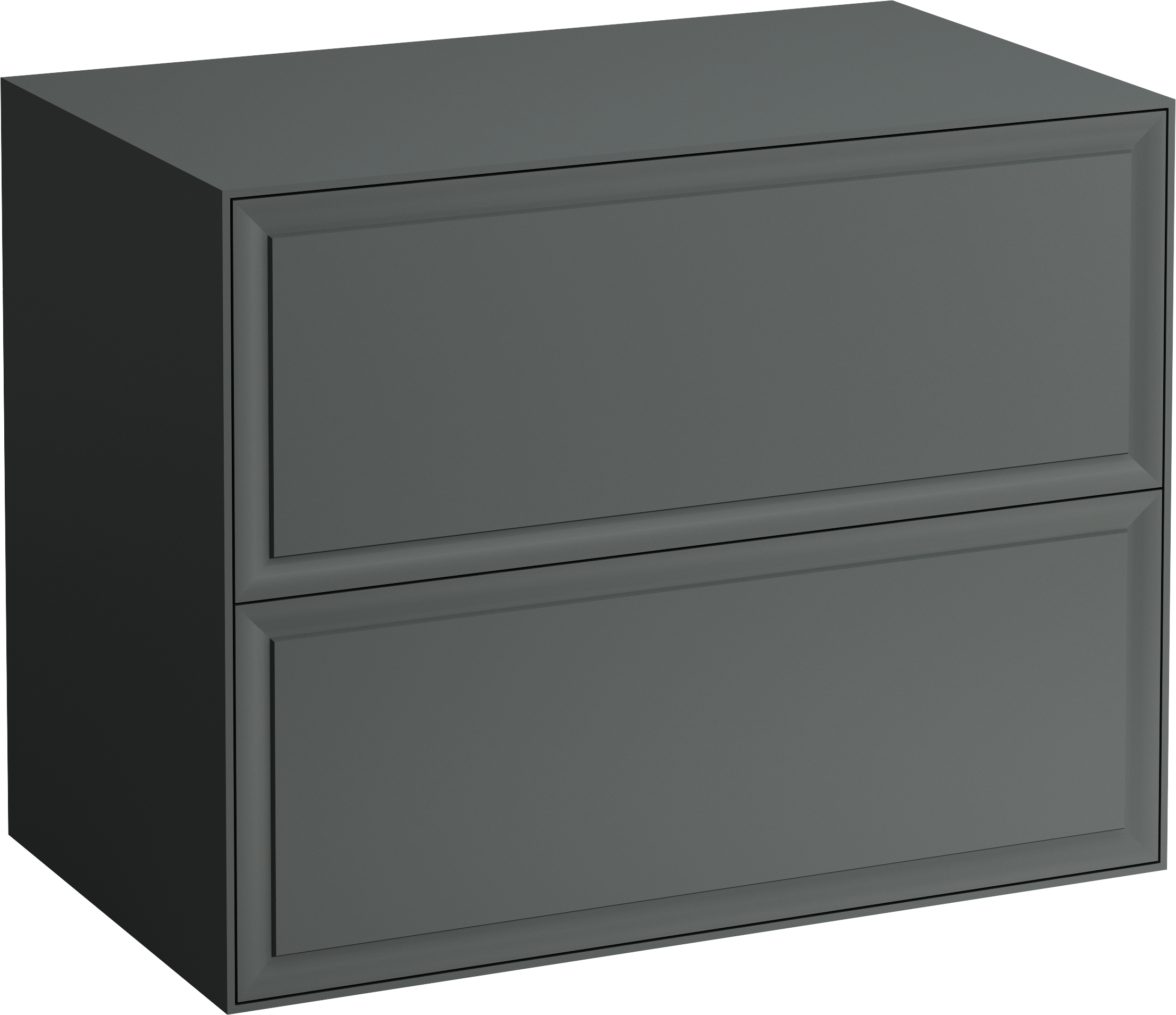 Laufen The New Classic skříňka s deskou 77.5x45.5x60 cm pod umyvadlo závěsná šedá H4060160856271