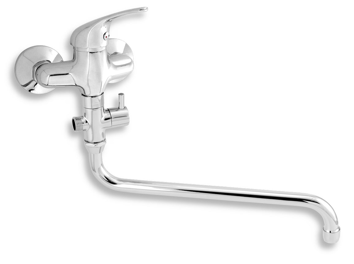 Novaservis Titania Iris vanová baterie na stěnu chrom 92073/1,0