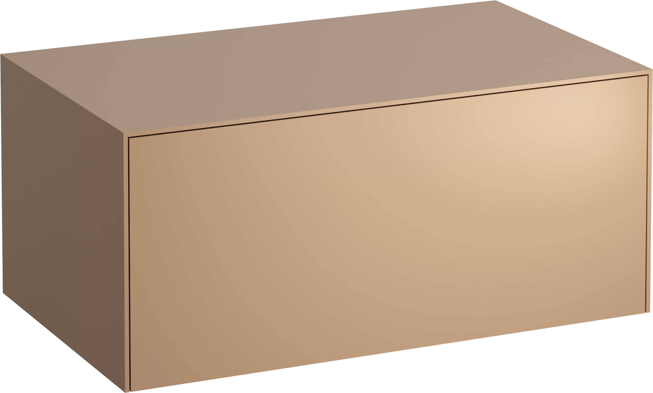 Laufen Sonar skříňka s deskou 77.5x45.5x34 cm pod umyvadlo závěsná měděná H4054100340411