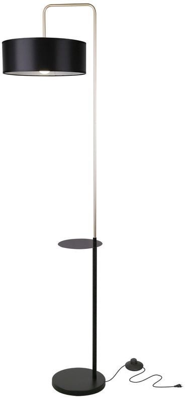 Candellux Impact stojací lampa 1x40 W černá-zlatá 51-00026