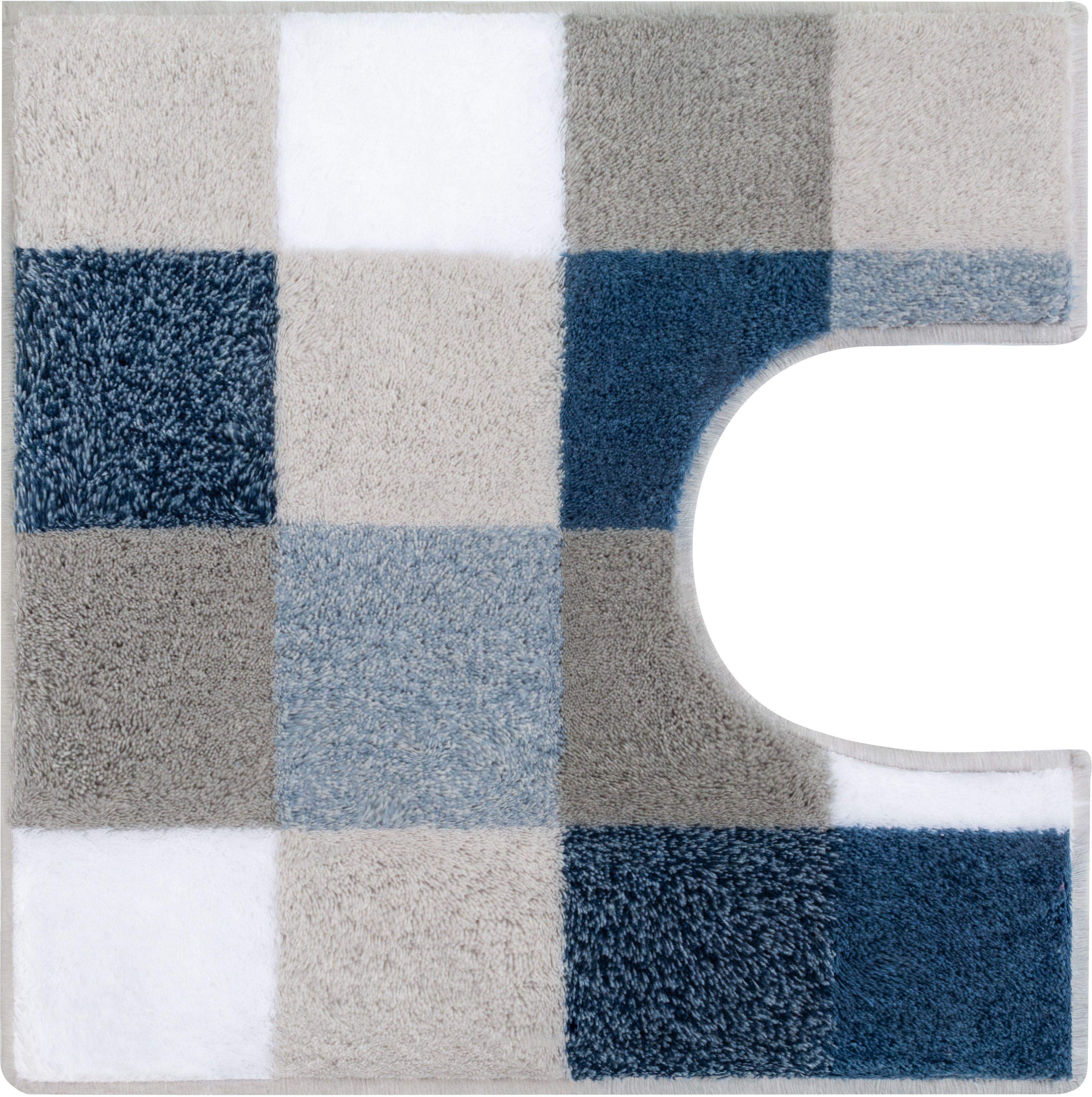 Kleine Wolke Caro koupelnová podložka 55x55 cm pod WC směs barev 5426783129