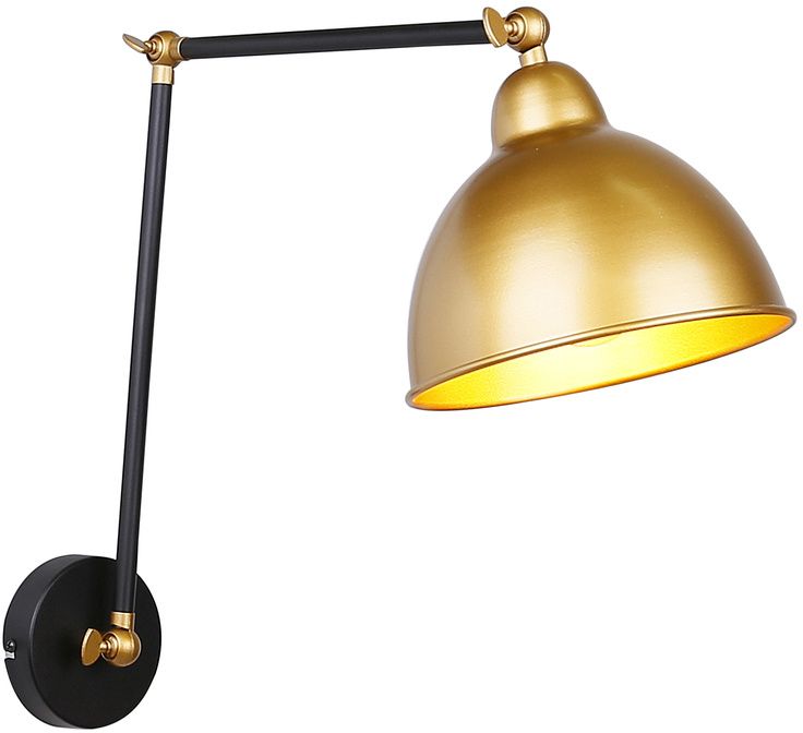 Candellux Truck nástěnné svítidlo 1x40 W černá-zlatá 21-05915