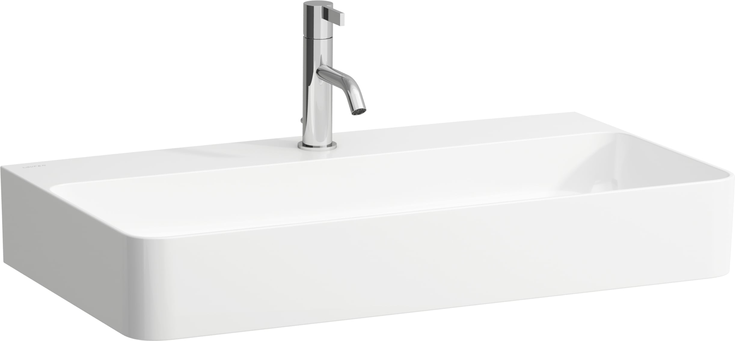 Laufen Val umyvadlo 75x42 cm obdélníkový klasický bílá lesk H8102850001091