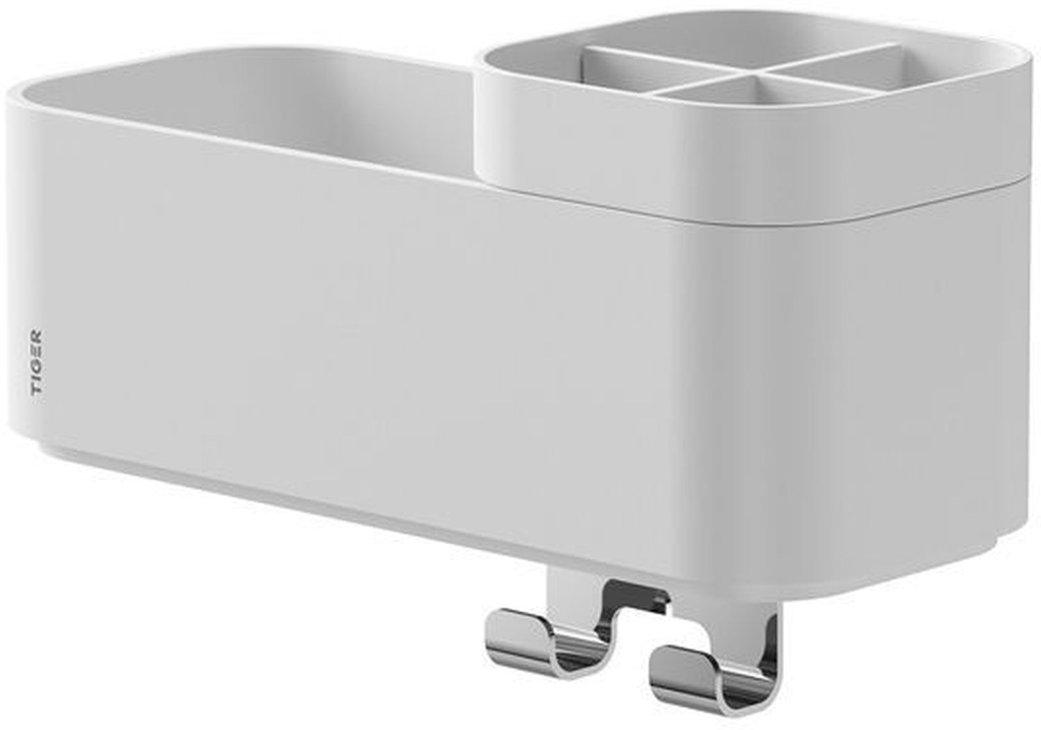 Tiger 2 store koupelnová polička 24.9 cm bílá 800375