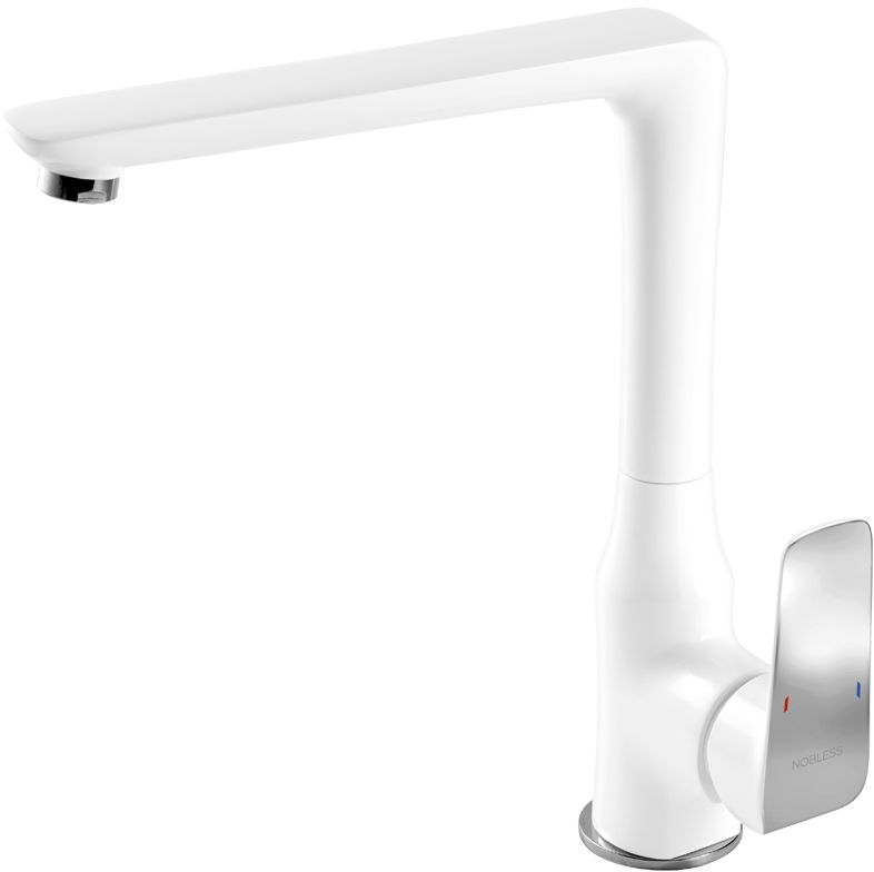 Novaservis Nobless Tina kuchyňská baterie stojící chrom-bílá 38714,1