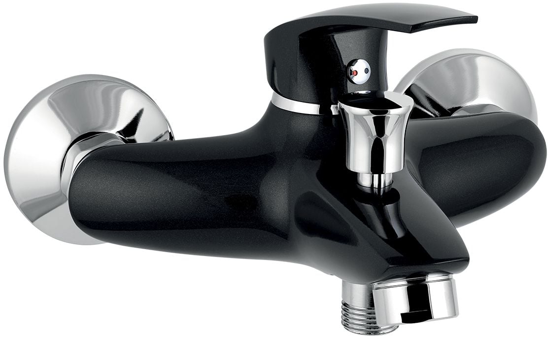 Novaservis Metalia 57 vanová baterie na stěnu chrom 57020/1,63