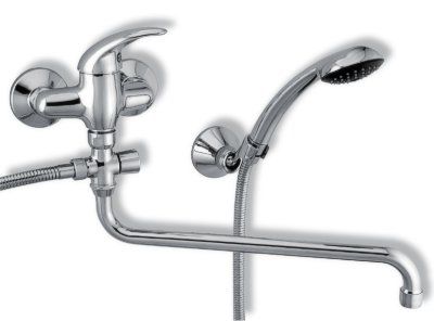 Novaservis Metalia 55 vanová baterie na stěnu chrom 55075,0