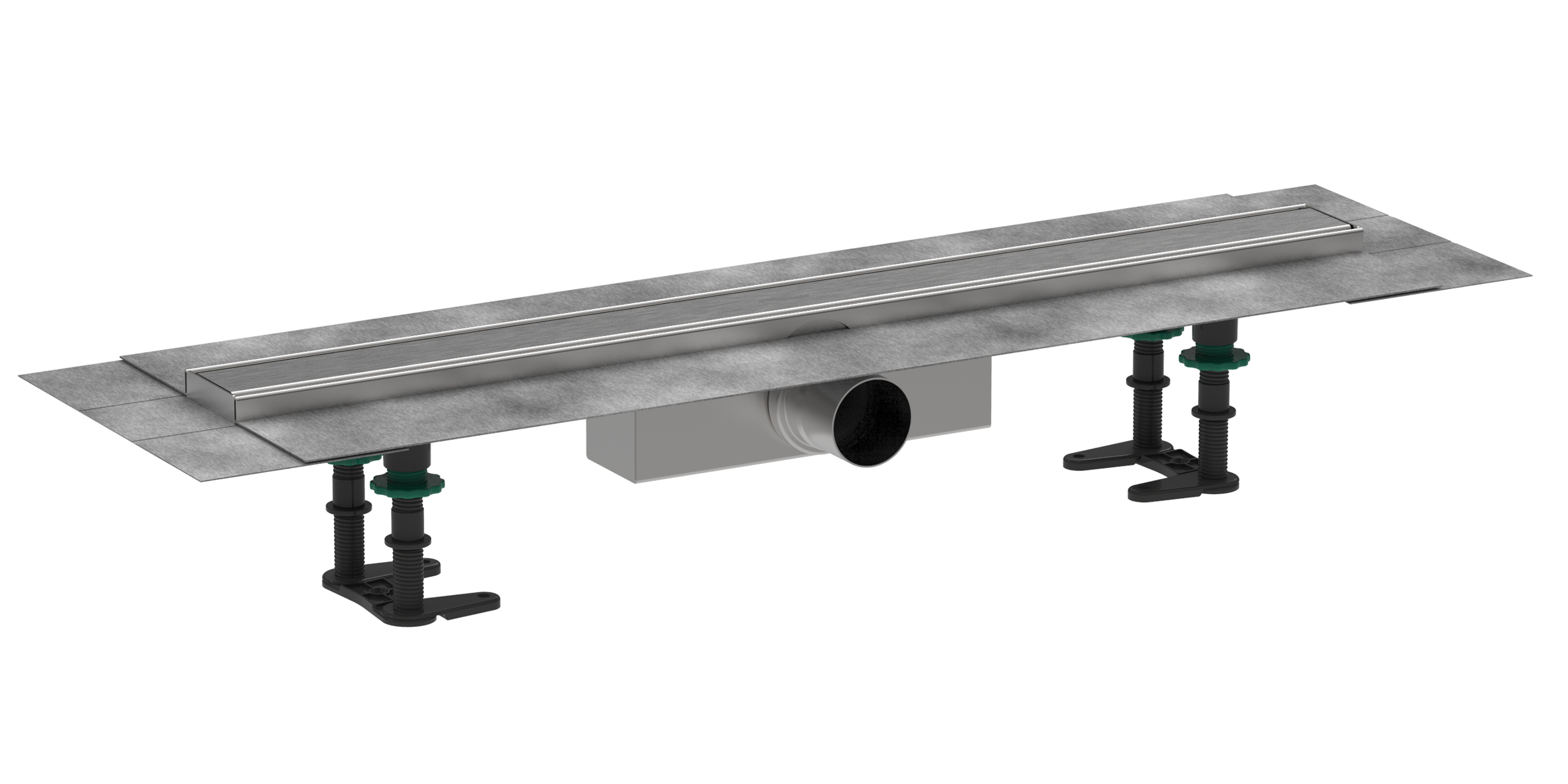 Hansgrohe RainDrain Compact odtokový žlábek s mřížkou 70 cm 56176800