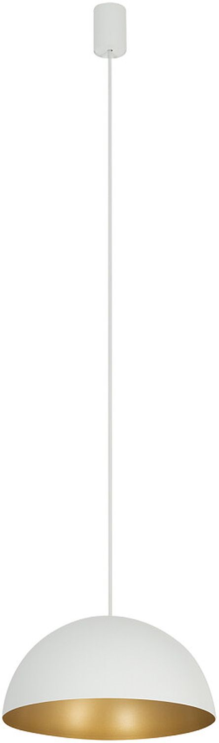 Nowodvorski Lighting Hemisphere závěsné svítidlo 1x12 W bílá-zlatá 10701