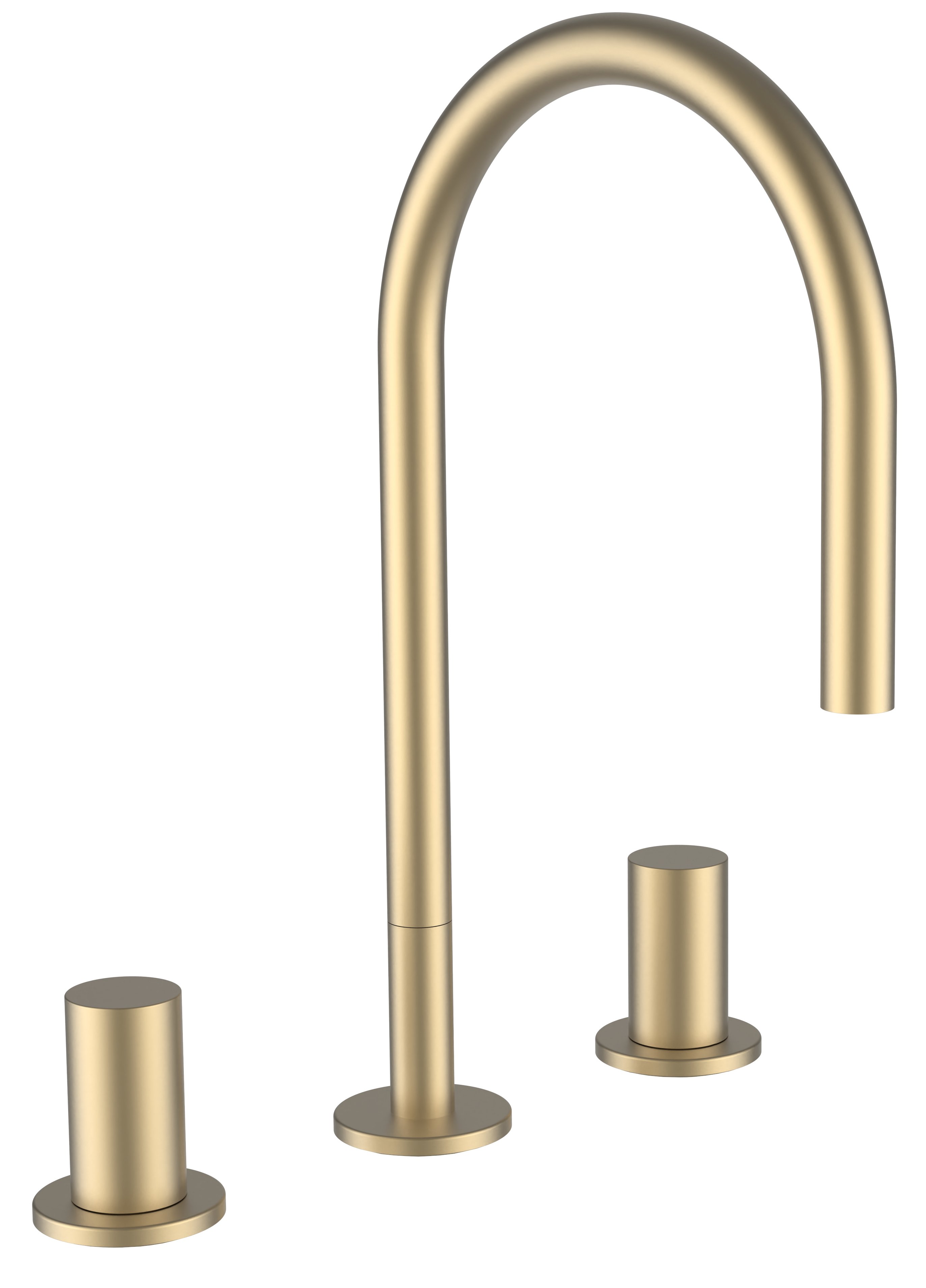 Laufen Kartell umyvadlová baterie stojící zlatá H3123330832201