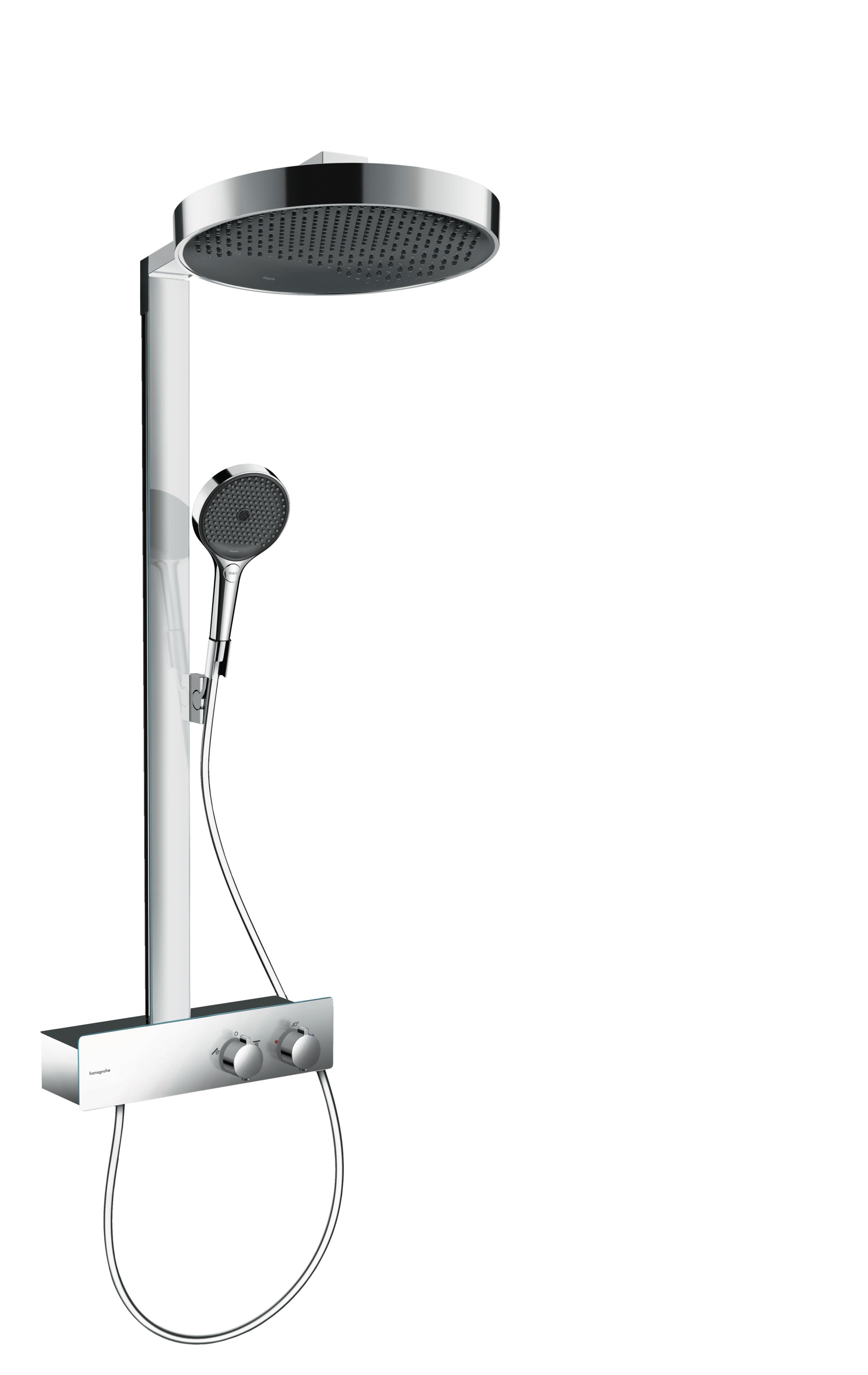 Hansgrohe Rainfinity sprchová sada na stěnu s termostatem s dešťovou sprchou chrom 26853000