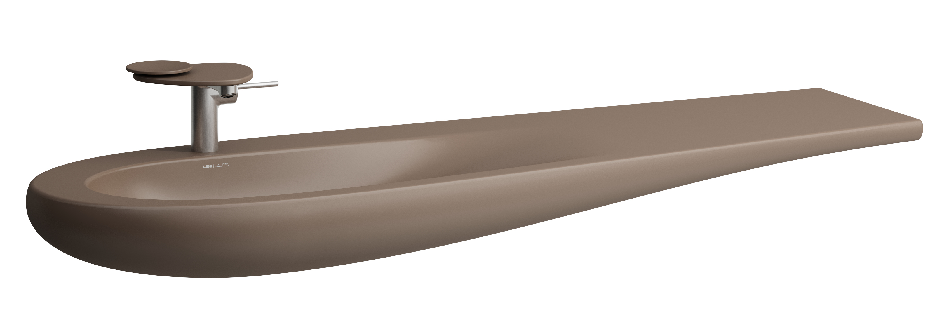 Laufen Il Bagno Alessi umyvadlo 160x50 cm klasický-nábytkový hnědá/béžová H8149711881041