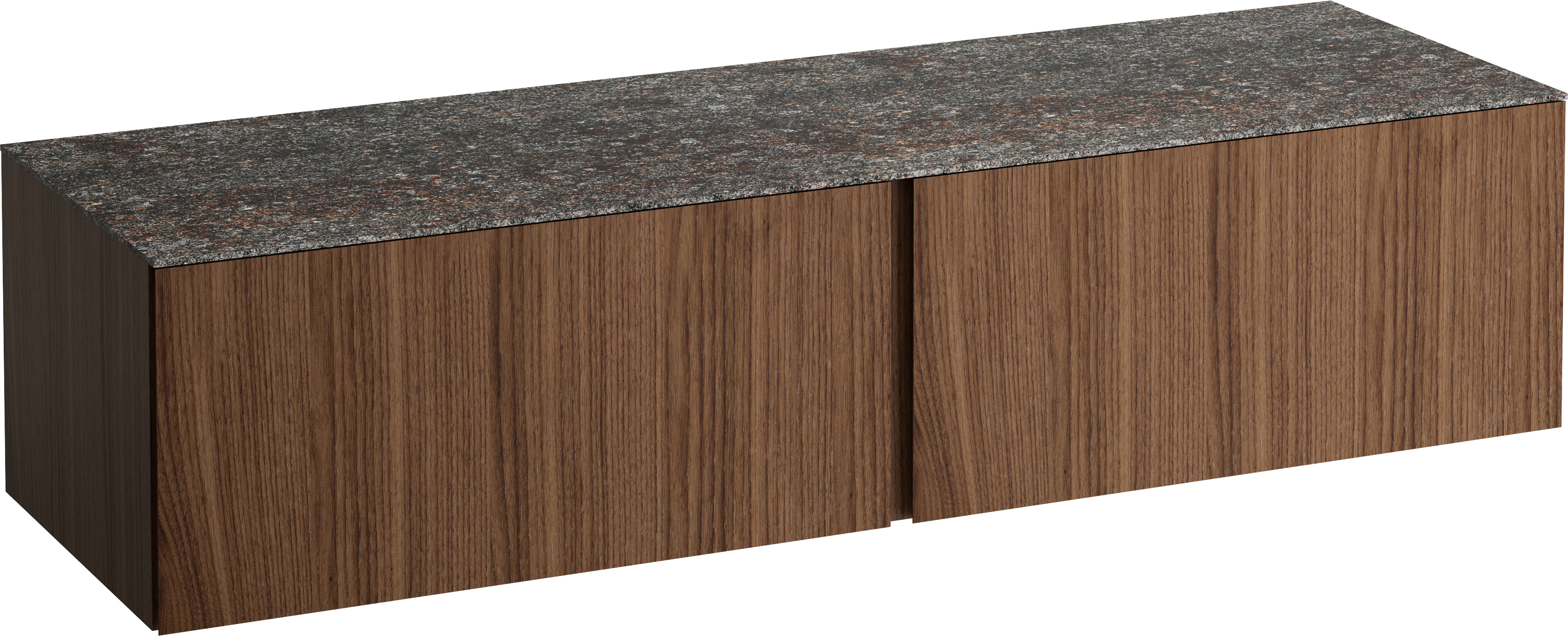 Laufen Il Bagno Alessi skříňka s deskou 160x50x37 cm pod umyvadlo závěsná H4323300976301