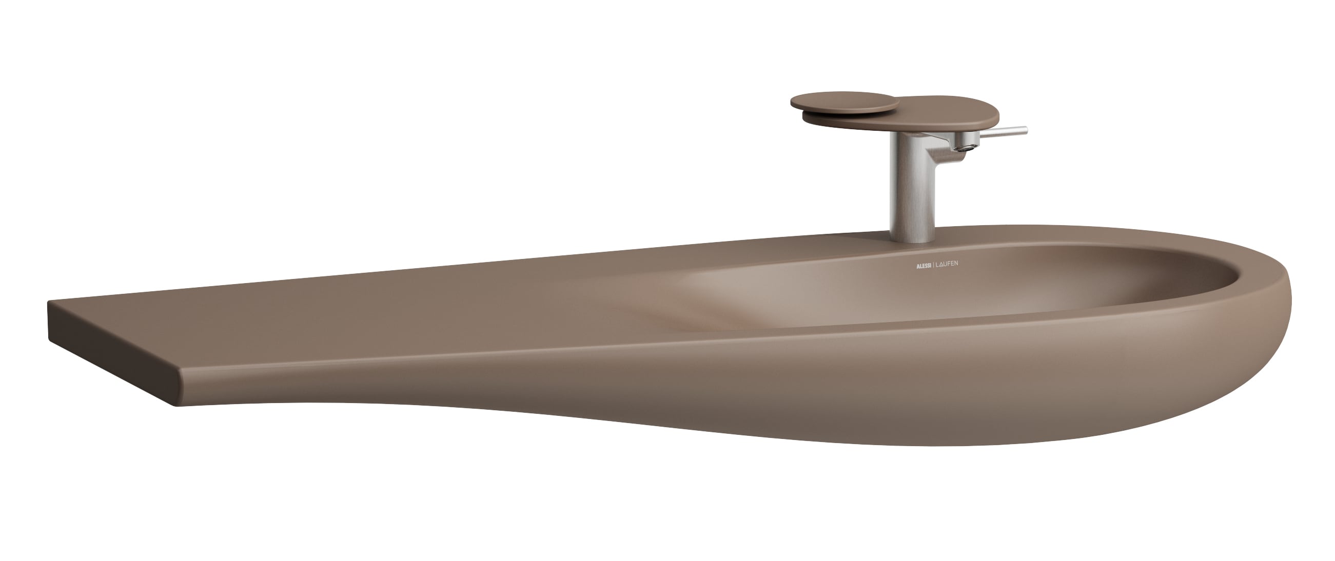 Laufen Il Bagno Alessi umyvadlo 120x50 cm klasický hnědá/béžová H8149741881041