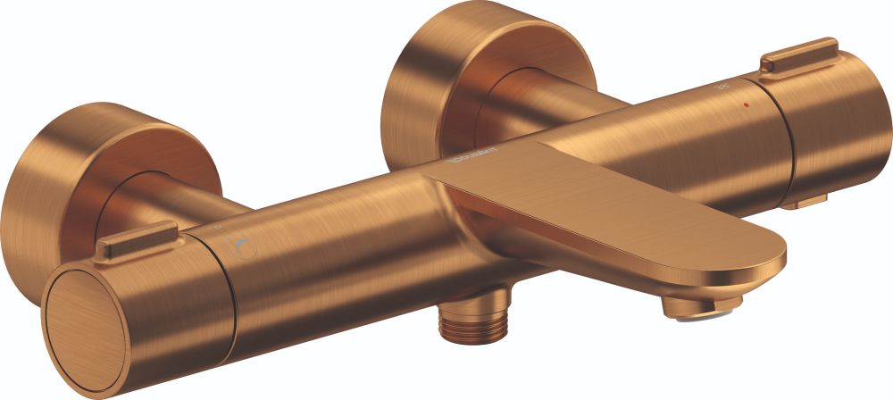 Duravit Wave vanová baterie na stěnu s termostatem || WA5220000004