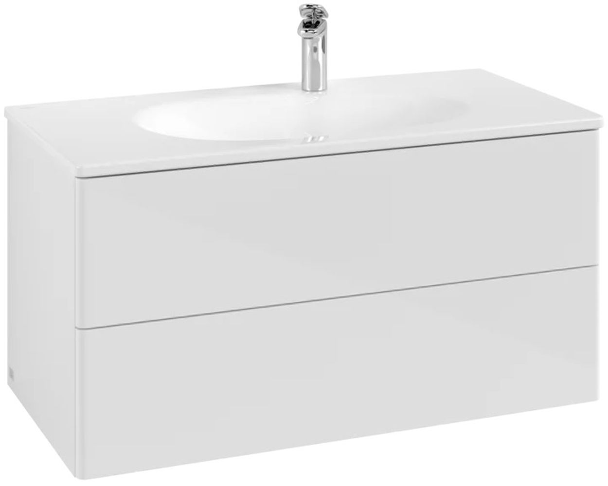 Villeroy & Boch Antao skříňka 98.8x49.6x50.4 cm pod umyvadlo závěsná bílá K05000GF