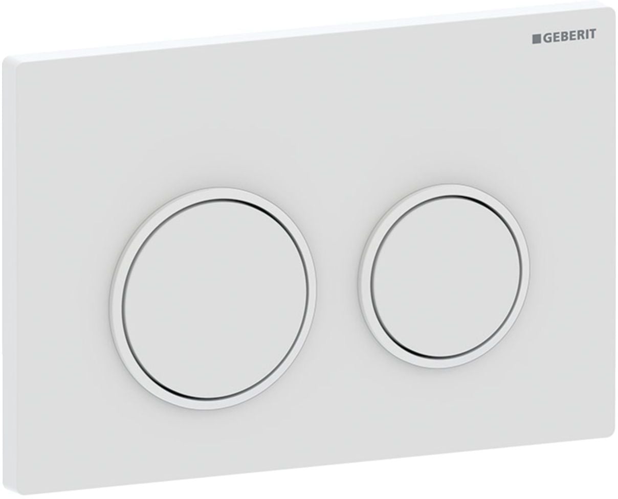 Geberit Omega20 splachovací tlačítko pro WC bílá 115.085.11.1