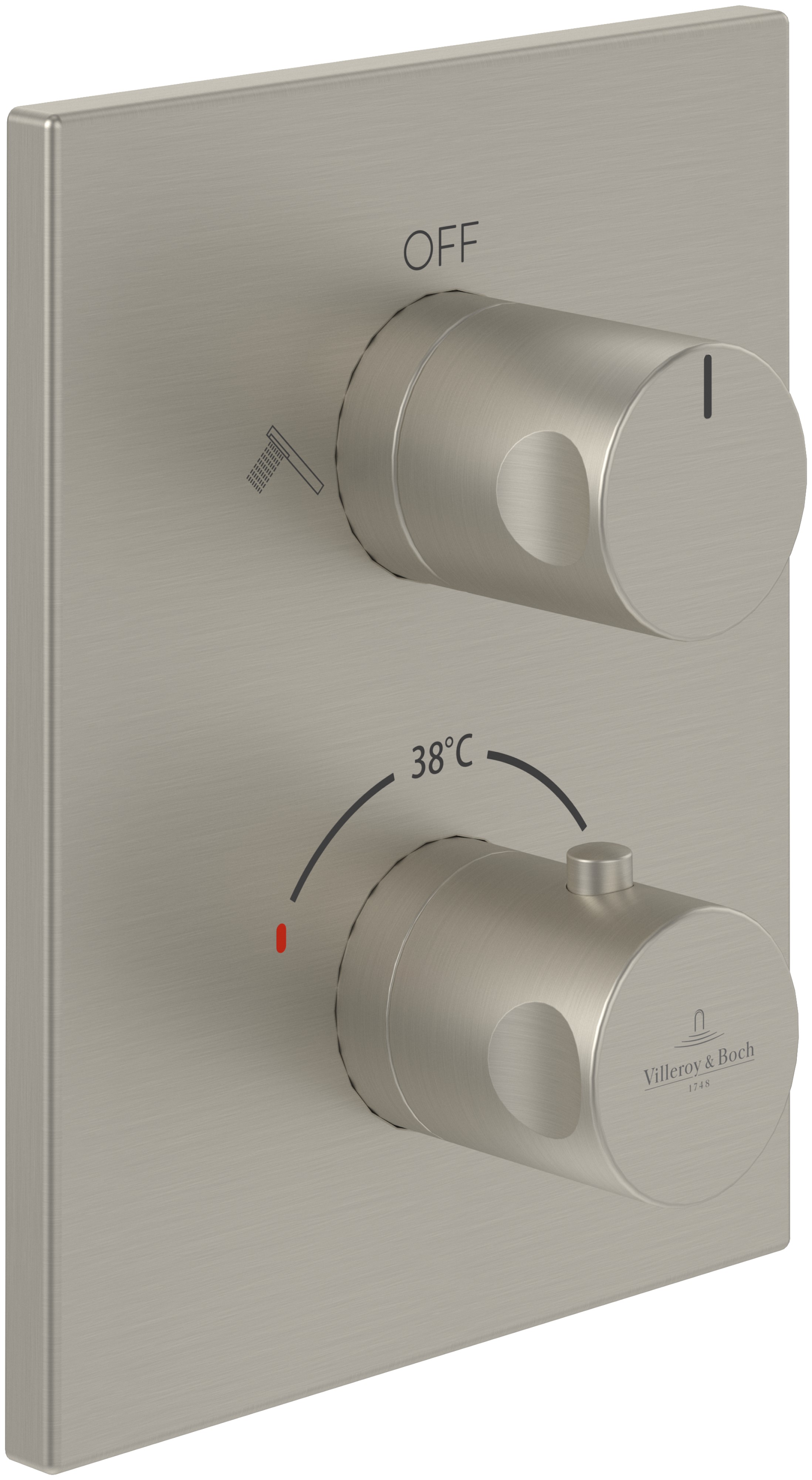 Villeroy & Boch Universal Taps & Fittings vanová baterie pod omítku s termostatem || TVD00065300064