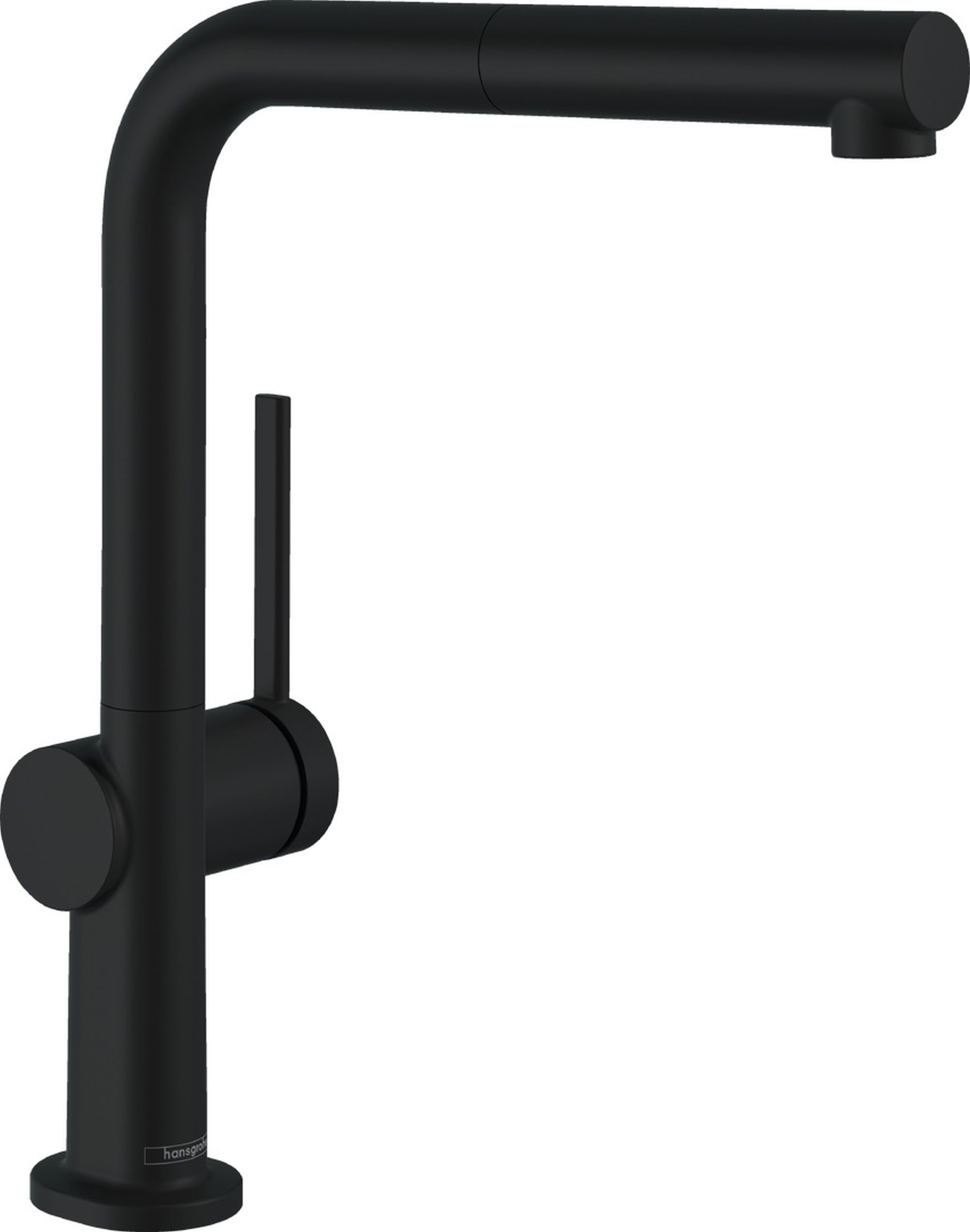 Hansgrohe Talis M54 kuchyňská baterie stojící černá 72860670